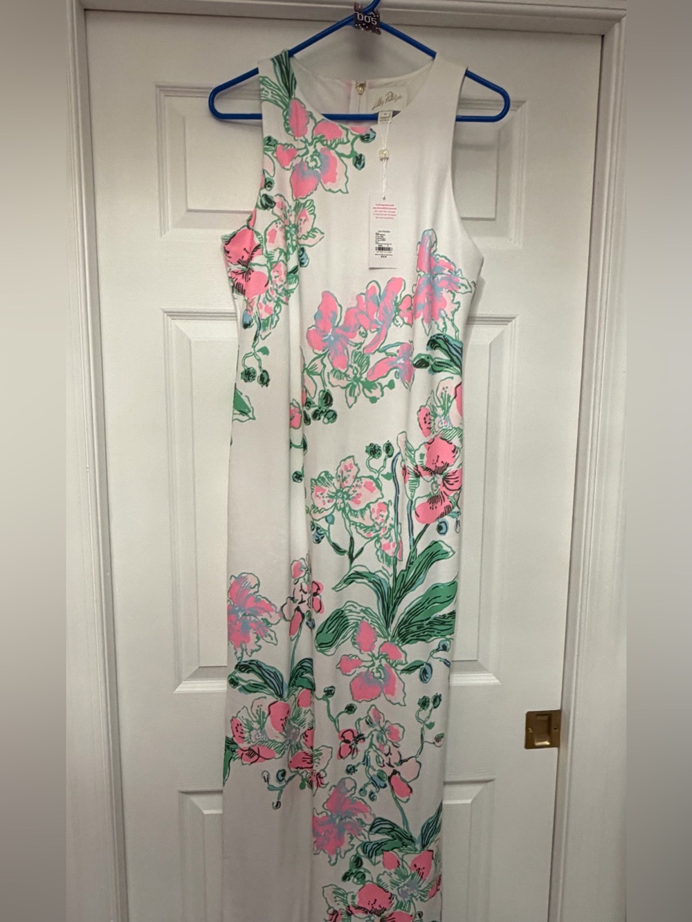 NWT Lilly Pulitzer Melodie Maxi Dress "Oversized Orchids On The Avenue
Size S